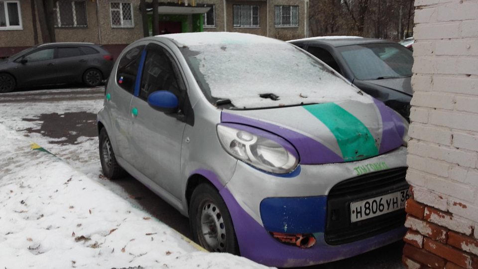 Фото в бортжурнале Citroen C1 (1G)