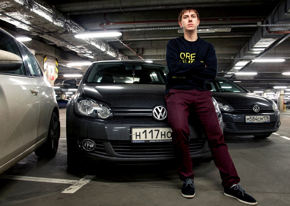 VW Golf Club SPB — Volkswagen Golf Mk6, 1,6 л, 2012 года | встреча | DRIVE2