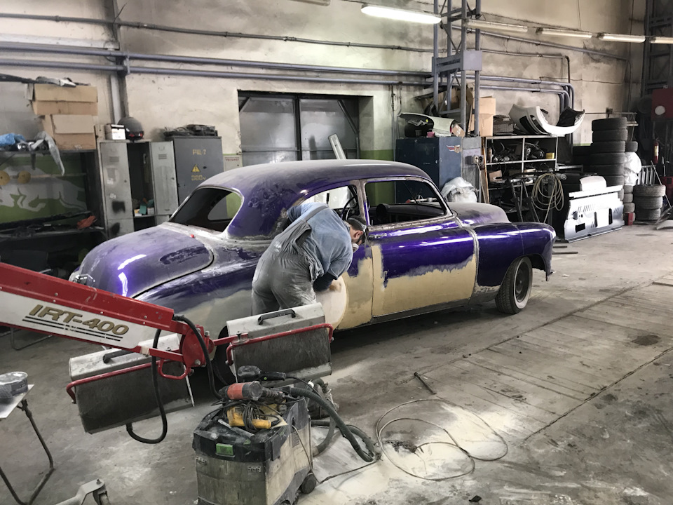 Заехали в малярку! — Chevrolet Deluxe, 0,5 л, 1950 года | своими руками ...