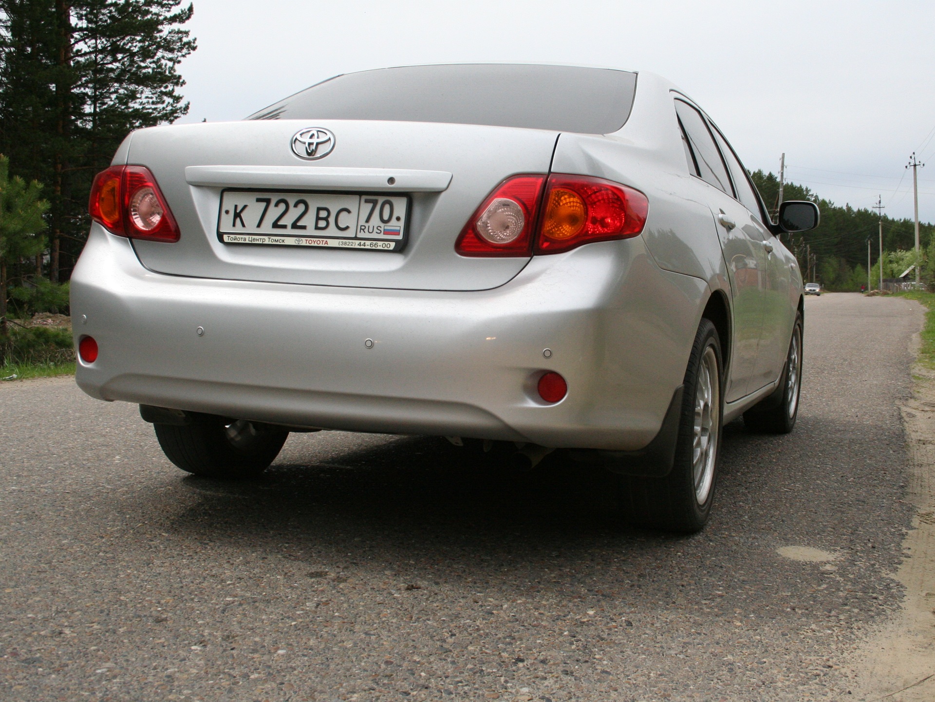 Drop the gun  and replacement of bushings  - Toyota Corolla 16L 2007