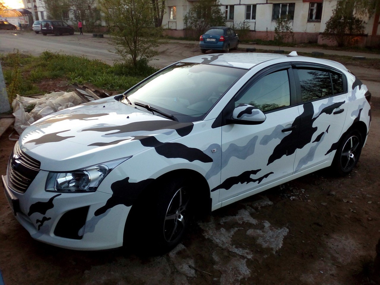 Chevrolet Aveo аэрография