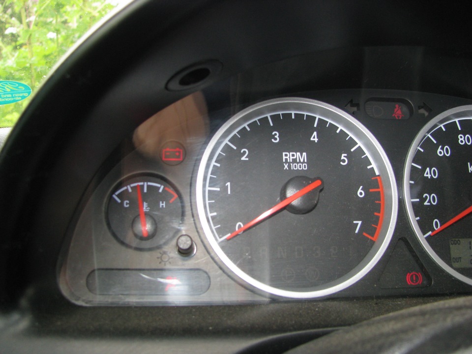 Переходник для датчика температуры — ZX Landmark, 2,4 л, 2007 года