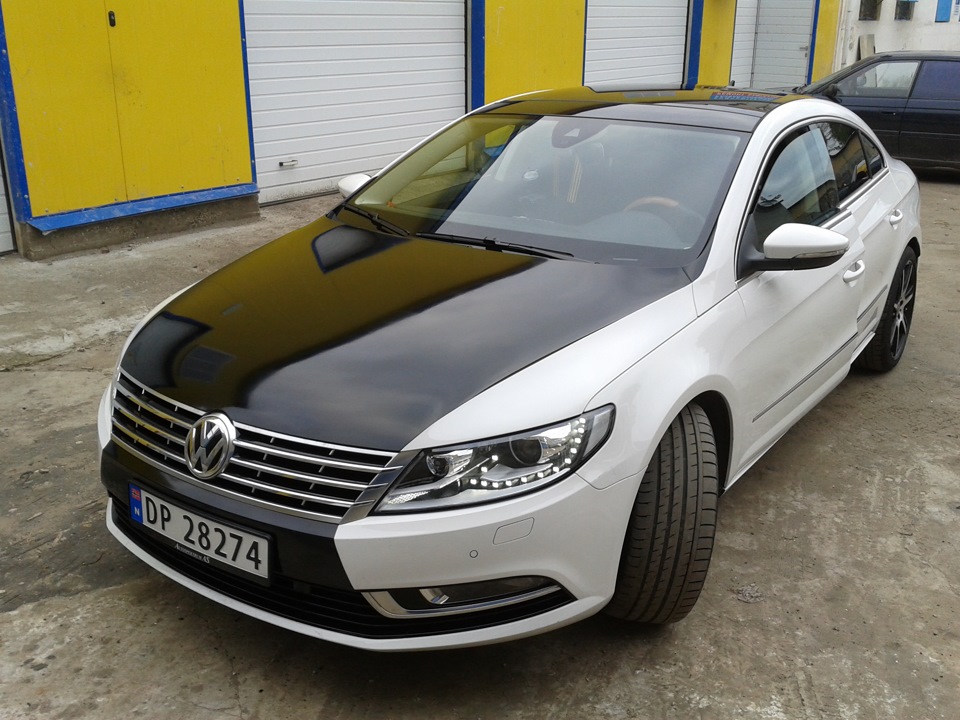 Volkswagen Passat cc черный