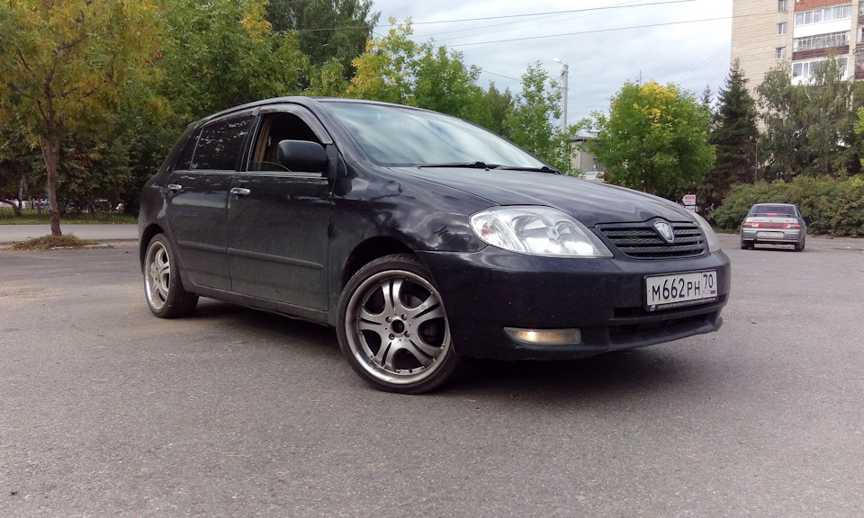 Тапки 205/40/17 — Toyota Allex, 1,5 л, 2001 года | колёсные диски | DRIVE2