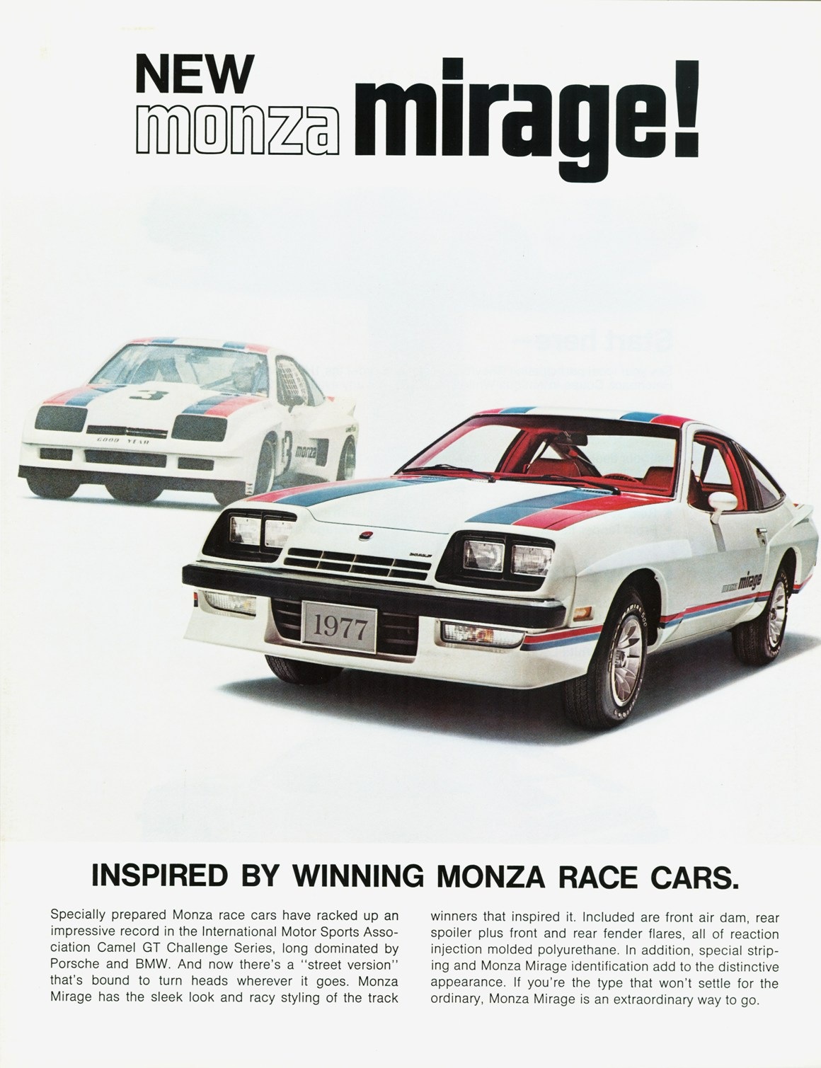 Неизвестная Америка(часть 104): Не пустынный мираж-1977 Monza Mirage. 