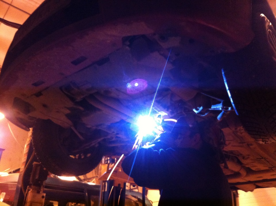 Замена катализатора на пламегаситель. — MG ZR, 1,8 л, 2005 года | визит ...