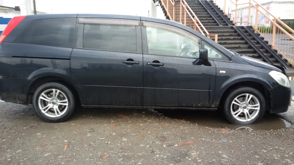 установка доводчика стекол автомобиля — Nissan Presage (2G), 2,5 л ...