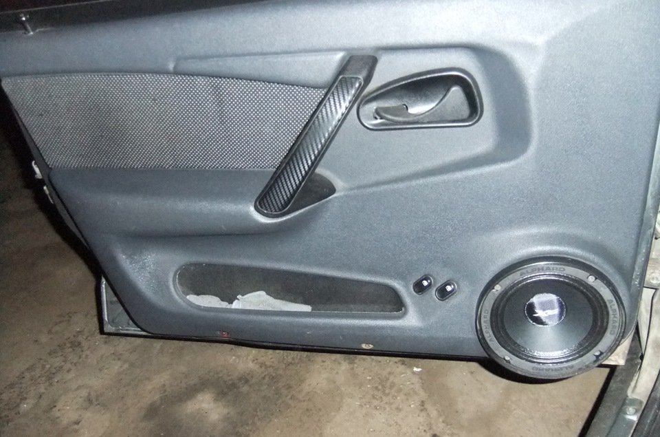 Динамики на фронт Alphard Hannibal X6L — Lada 2114, 1,6 л, 2008 года ...