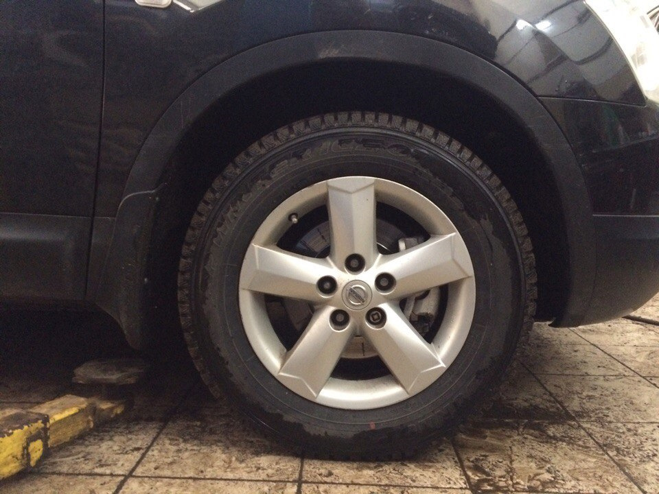 ДО. Клиренс 73,5 см. — Nissan Qashqai (1G)