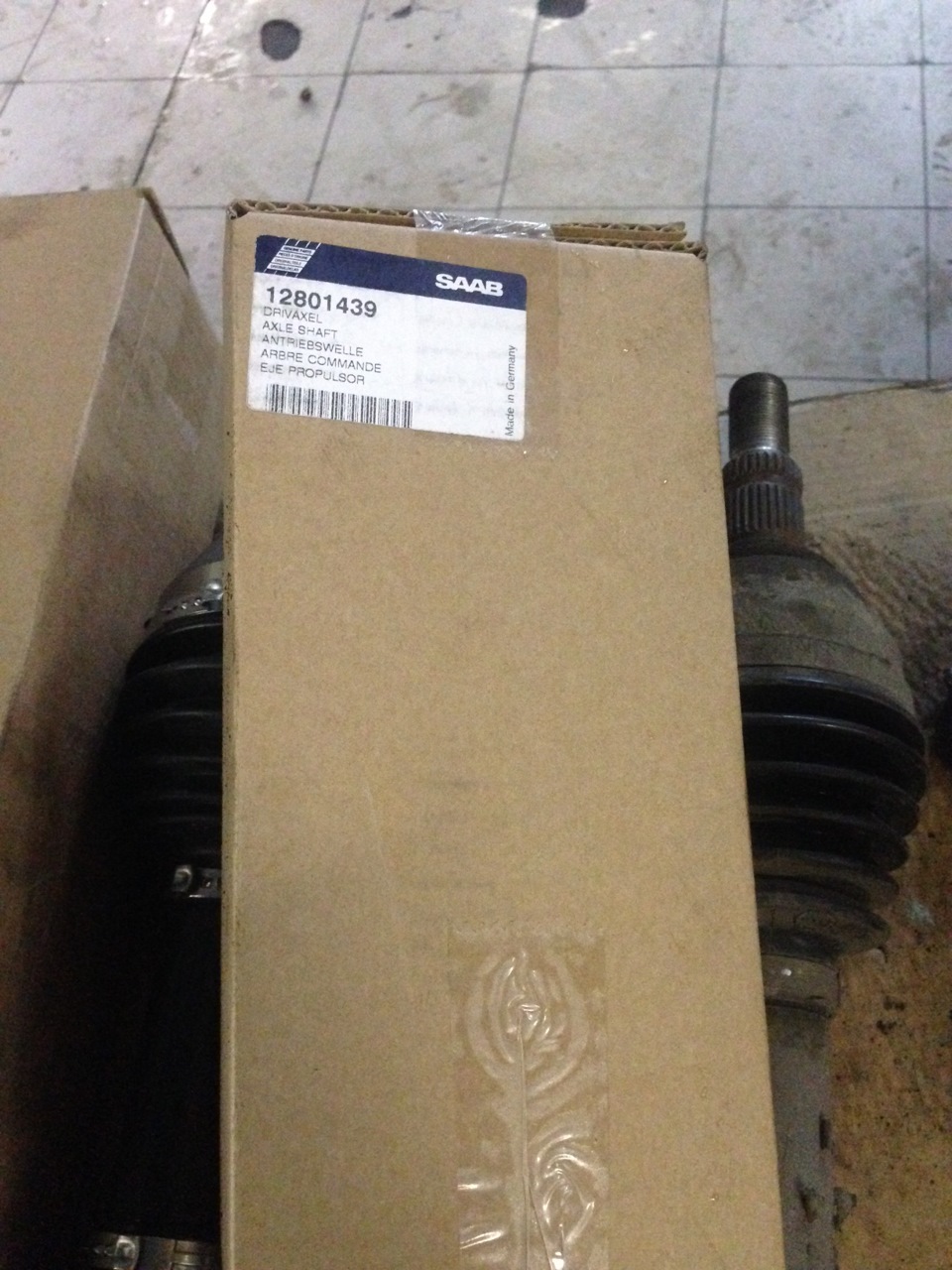 Photo from the logbook Saab 9-3 (2G). Found on photo: 12801439