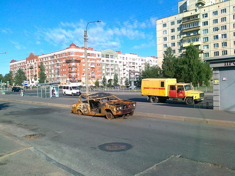 Брошенные автомобили в санкт петербурге