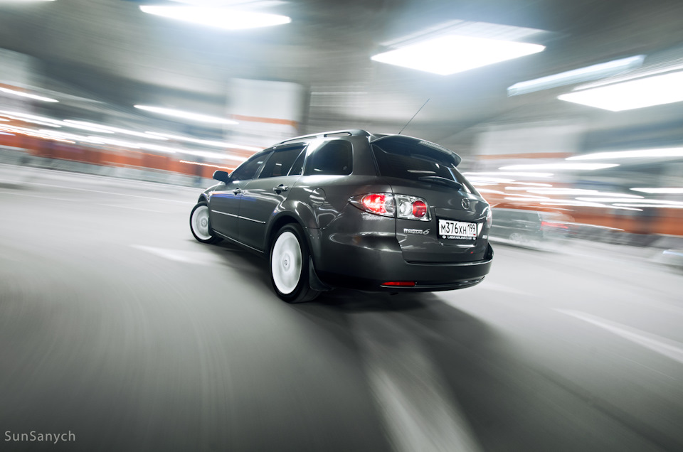 Мазда6 в движении. — Сообщество «Автомобильные Фотографы» на DRIVE2