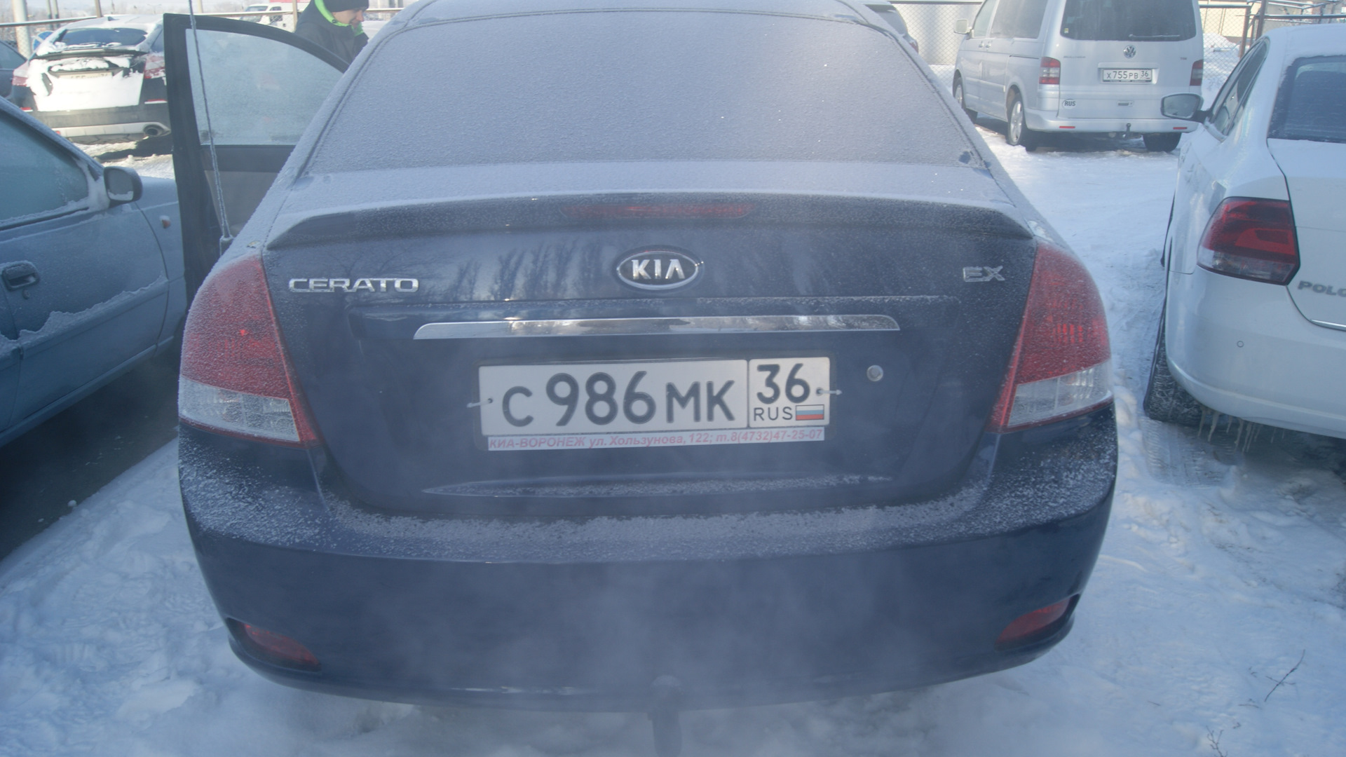 KIA Cerato (1G) 1.6 бензиновый 2007 | 1,6 механика на DRIVE2