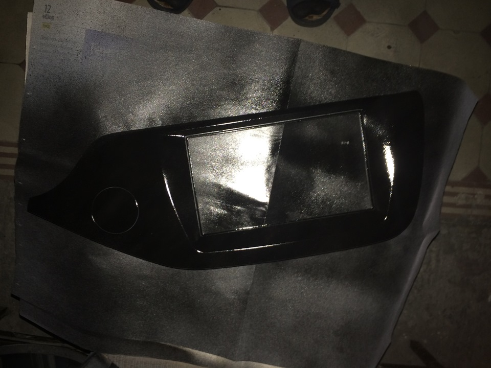 Покраска рамки магнитолы, коврики от GT — KIA Pro_Ceed (2G), 1,6 л ...