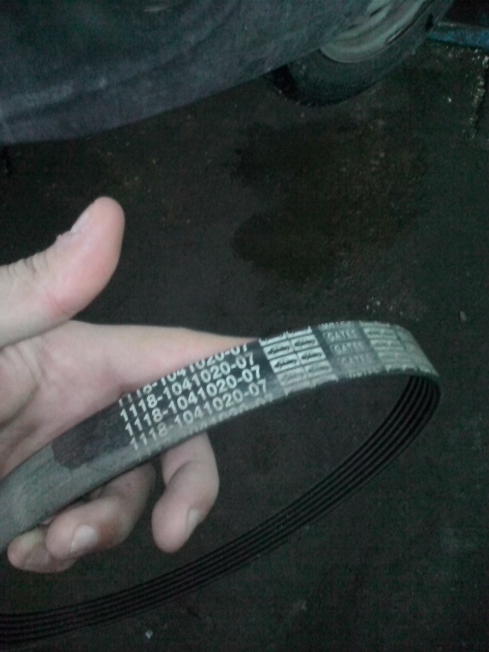 Замена ремня грм и датчика кислорода — Lada Гранта, 1,6 л., 2012 года ...