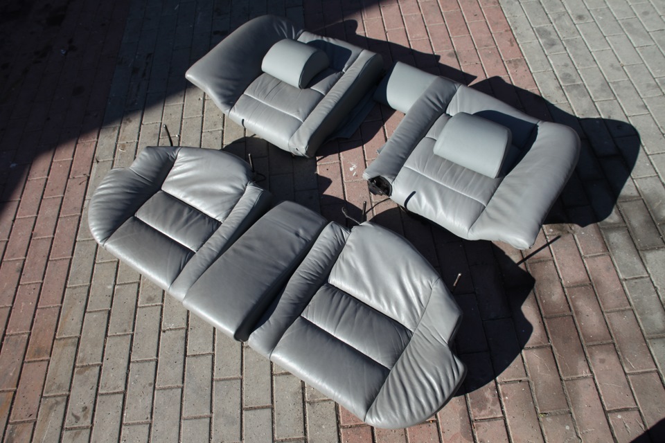 Продолжаем собирать раздельный диван — BMW 7 series (E32), 4 л, 1993 ...