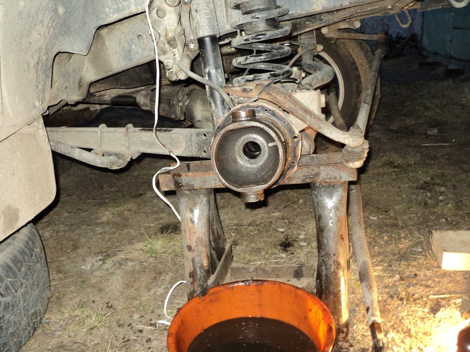 Пробег 55 тыс. Вкладыши шкворней. — УАЗ Patriot, 2,7 л, 2009 года ...