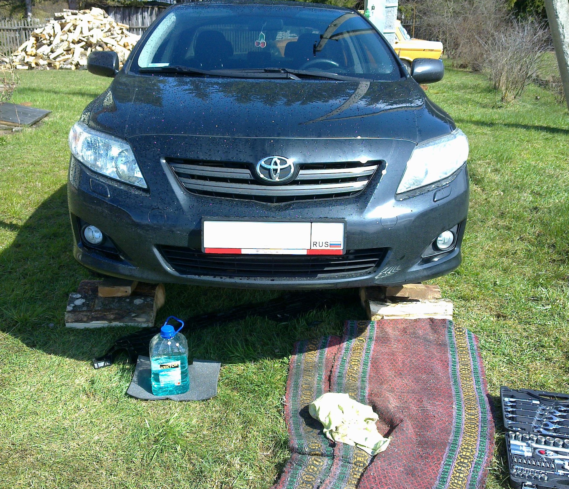 Installing front PTFs - Toyota Corolla 16 L 2007