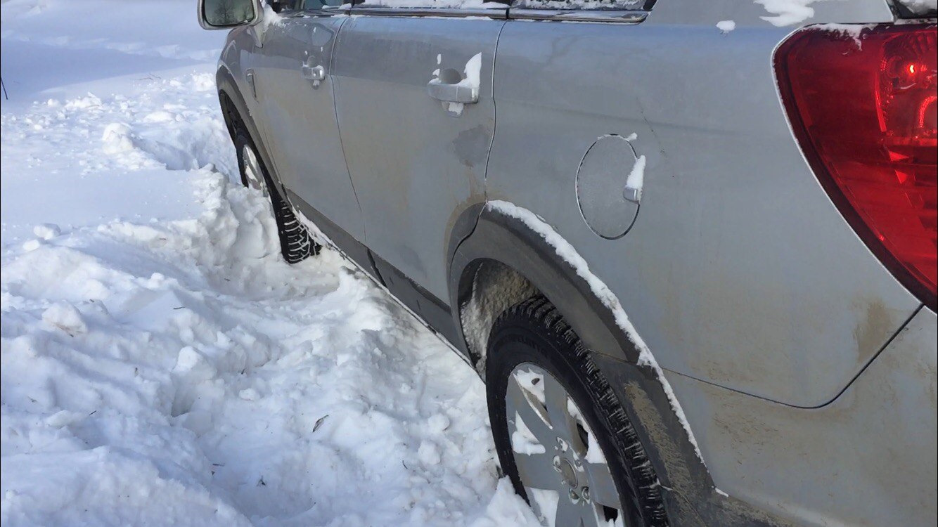 Зимний офф-роуд 3. Все видео и выводы про ЕСП и ТС, Обсуждаем! — Chevrolet  Captiva (1G), 2,4 л, 2010 года | покатушки | DRIVE2