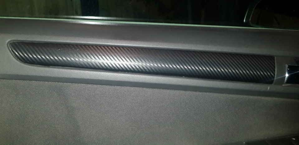 Решил все таки наклеить карбон. — Opel Astra H, 1,6 л, 2009 года ...