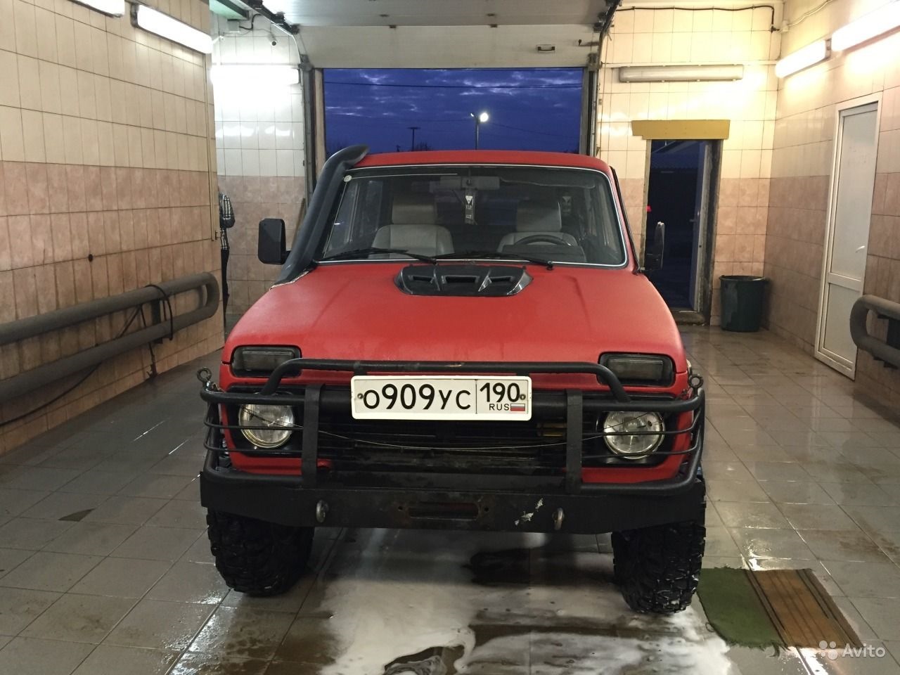 LADA 4x4 (Нива) красный универсал 3 двери, 1996 г., — DRIVE2