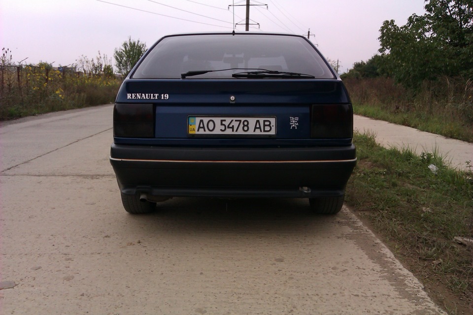 Четырех торсионная балка — Renault 19, 1,9 л, 1989 года | своими руками ...