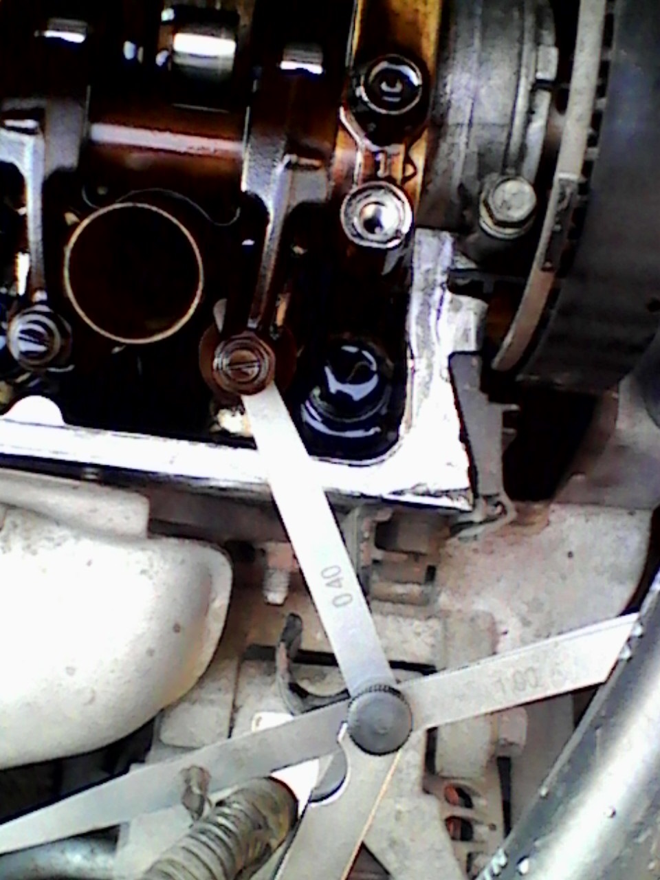 регулировка клапанов — Honda Civic Hatchback (7G), 1,5 л, 2001 года ...