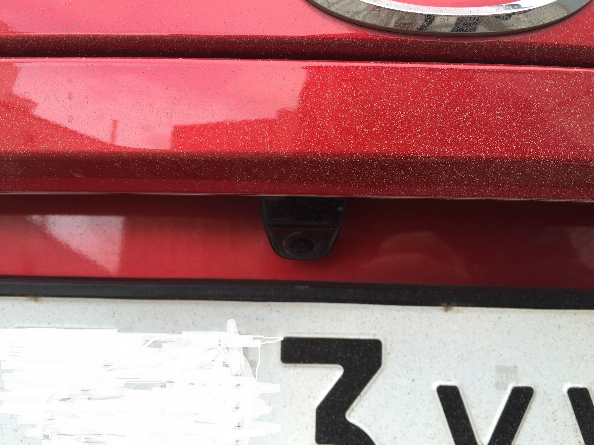 Камера заднего вида — Mazda 3 (3G) BM, 1,5 л, 2013 года | аксессуары ...