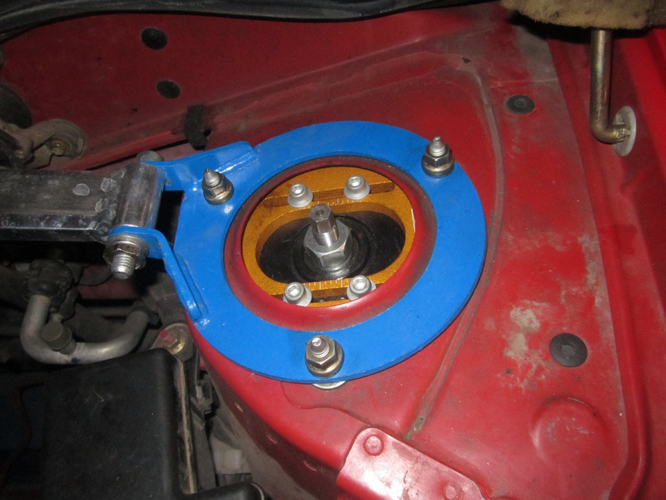 Борьба с колхозом и избыточной: опоры стоек на ШС, распорка и задний ...