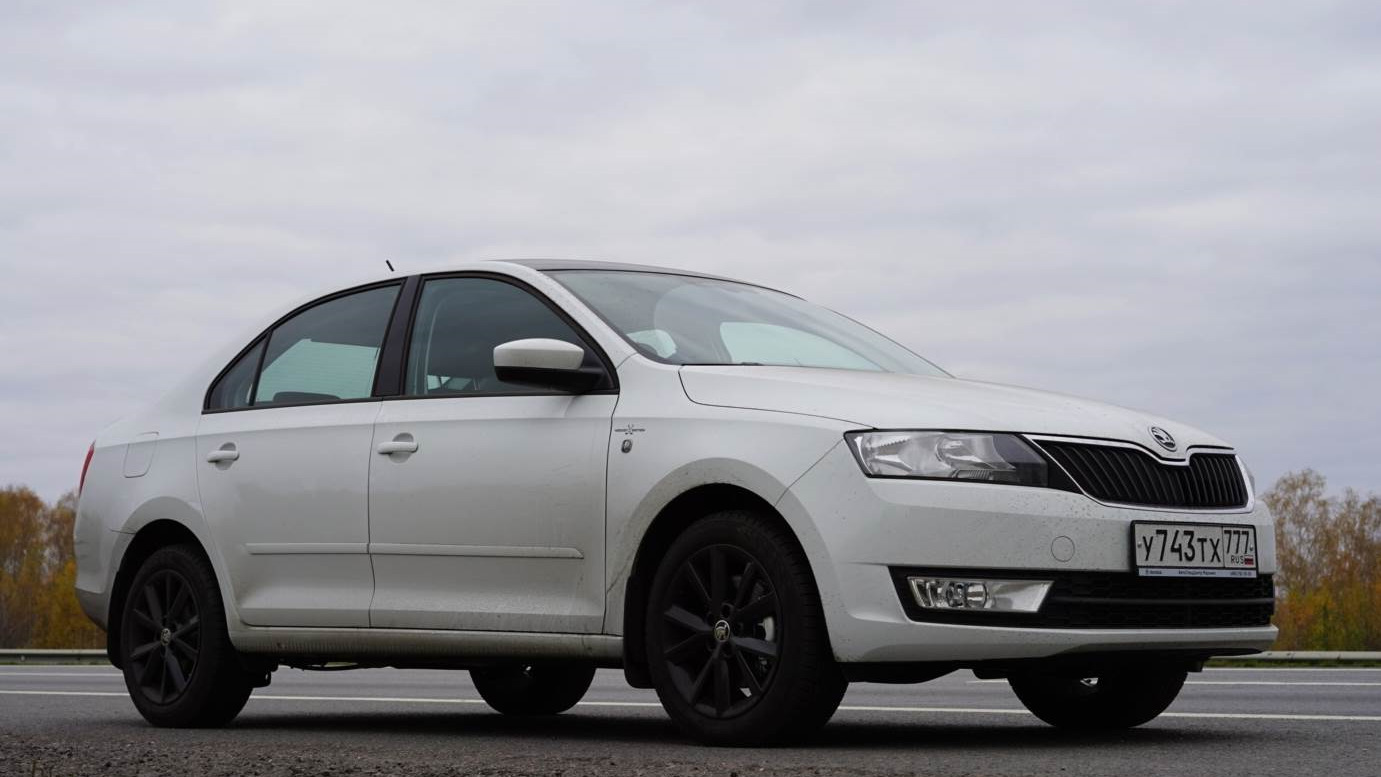 Skoda Rapid (1G) 1.6 бензиновый 2016 | Белый Ворон (продан) на DRIVE2