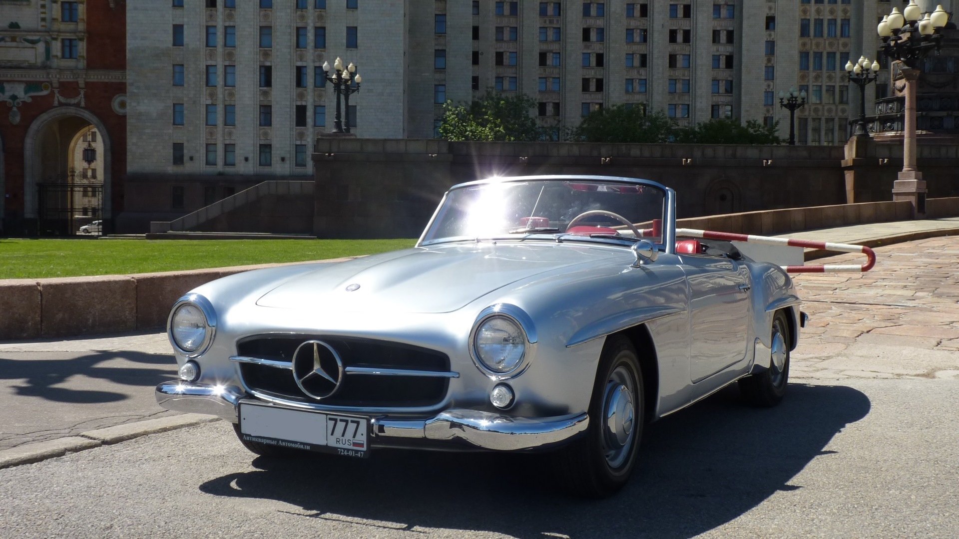 Mercedes-Benz SL-Class (W198) 2.0 бензиновый 1959 | 190SL W121 на DRIVE2