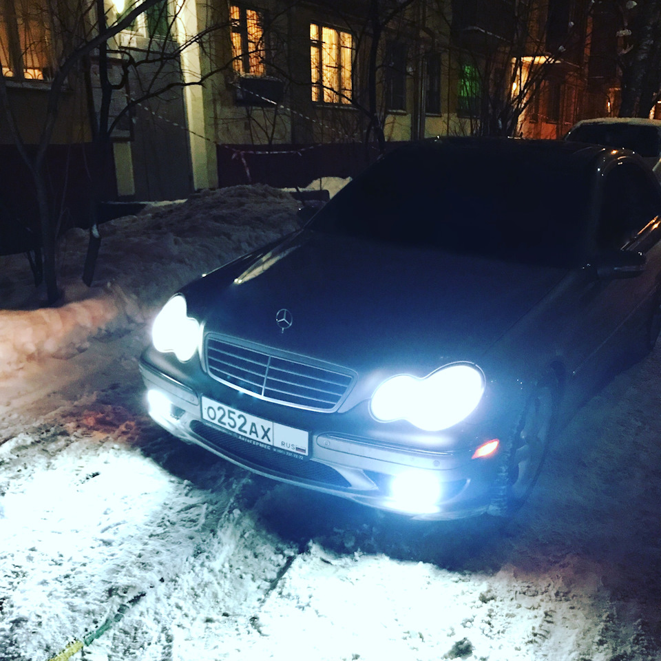 Фото в бортжурнале Mercedes-Benz C-Class (W203)