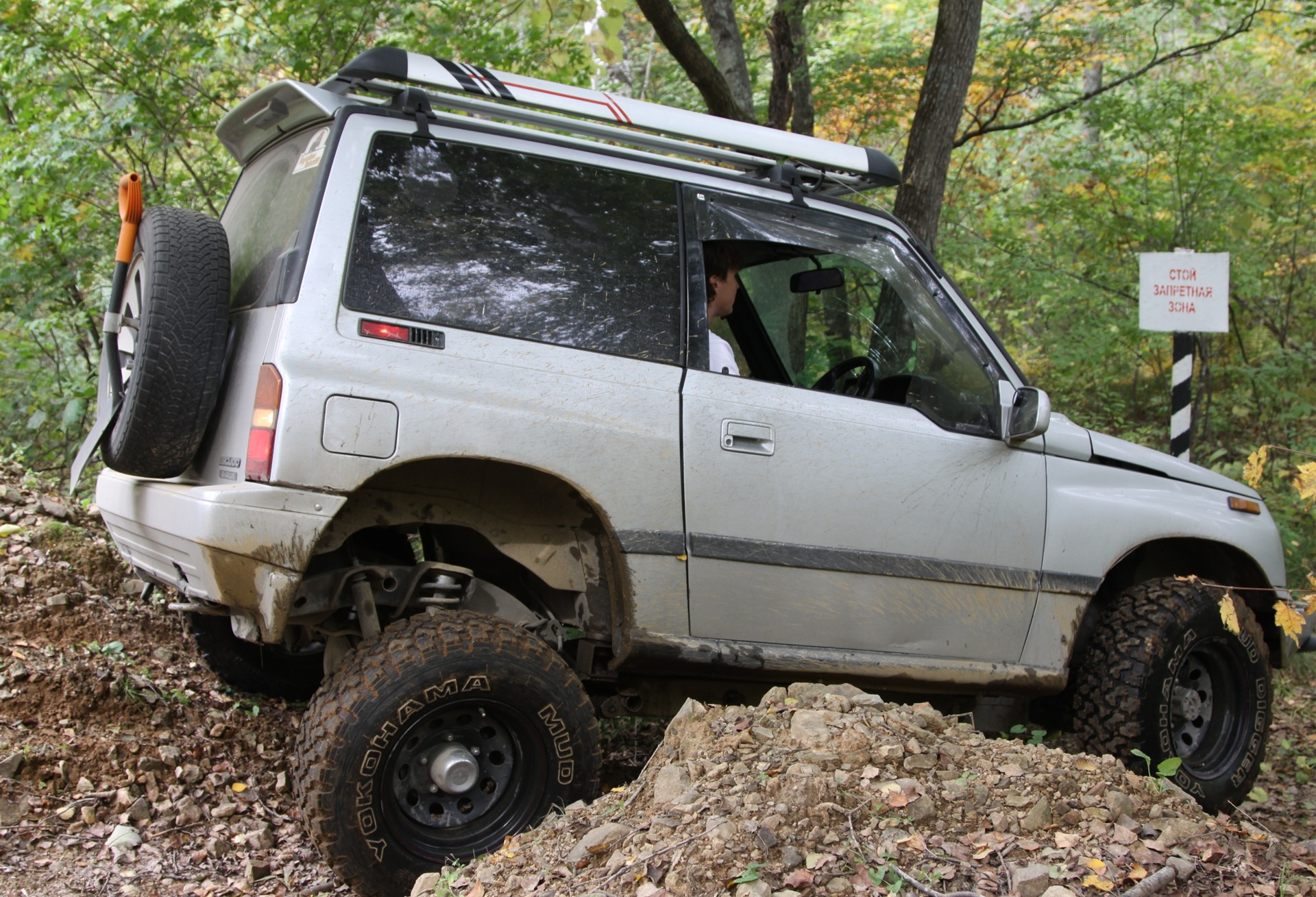 Поездка на обновленной машине — Suzuki Jimny, 0,6 л, 1999 года | тест-драйв  | DRIVE2