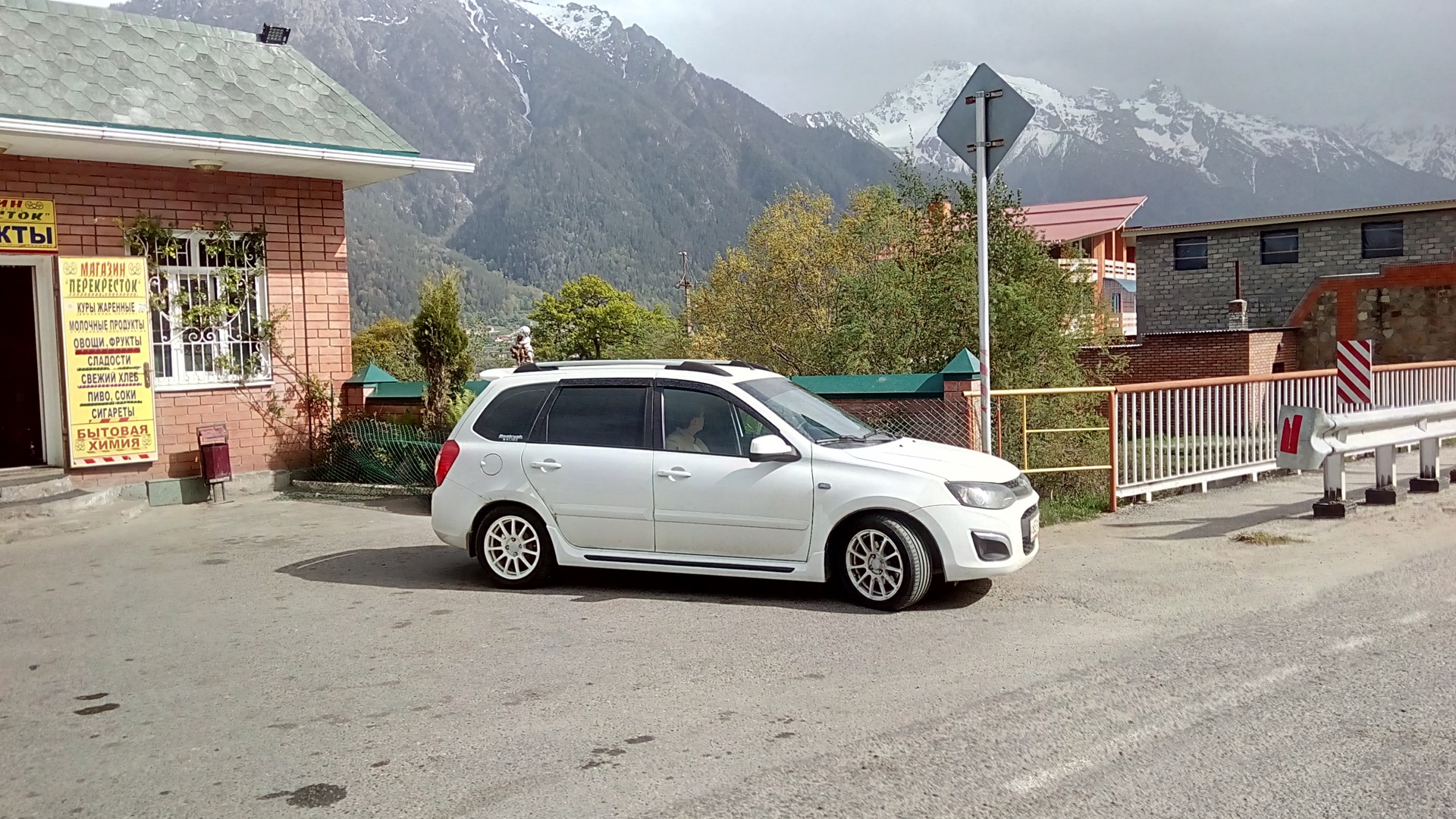 Занижение и пороги от Спорта — Lada Калина 2 универсал, 1,6 л, 2013 года |  тюнинг | DRIVE2