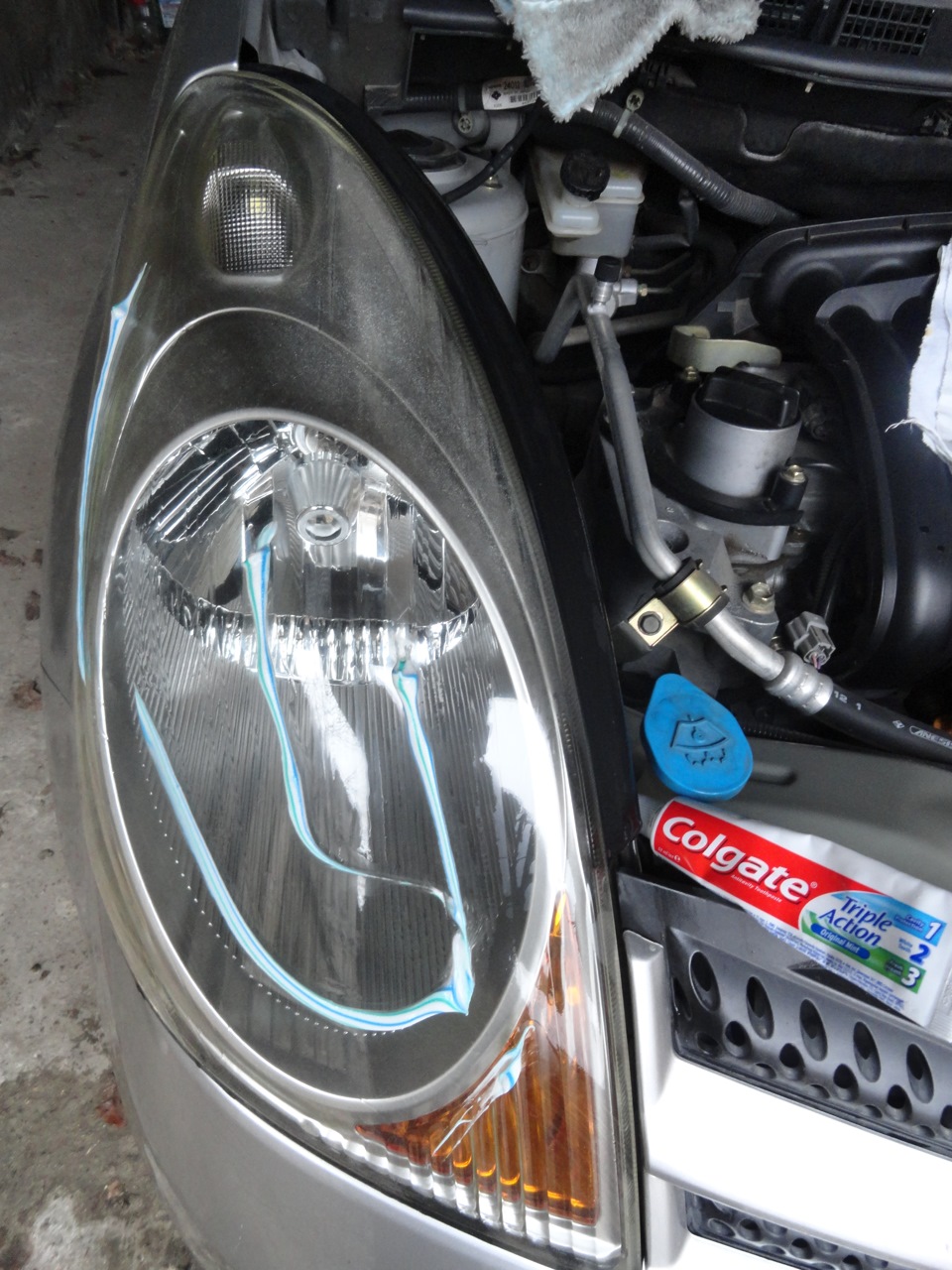 palirovka — Nissan Note (1G), 1,5 л, 2005 года | своими руками | DRIVE2