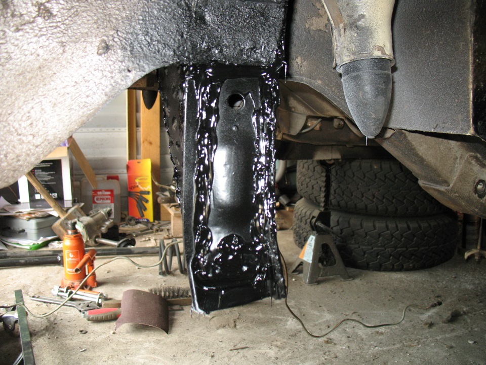 Крепление передних амортизаторов и усиление крепления тяги Панара ...