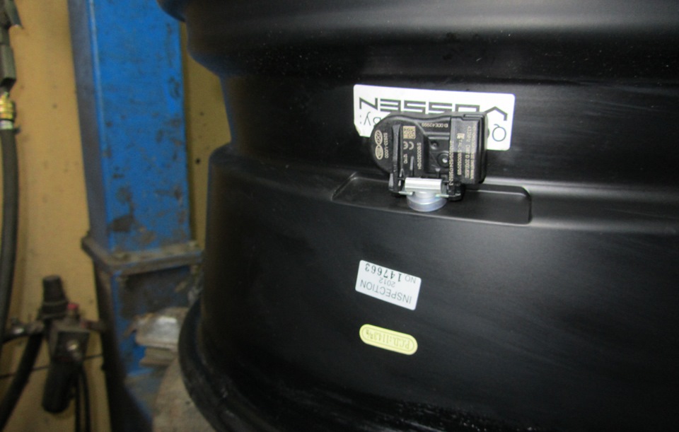 Установленный датчик — KIA Sorento (2G)