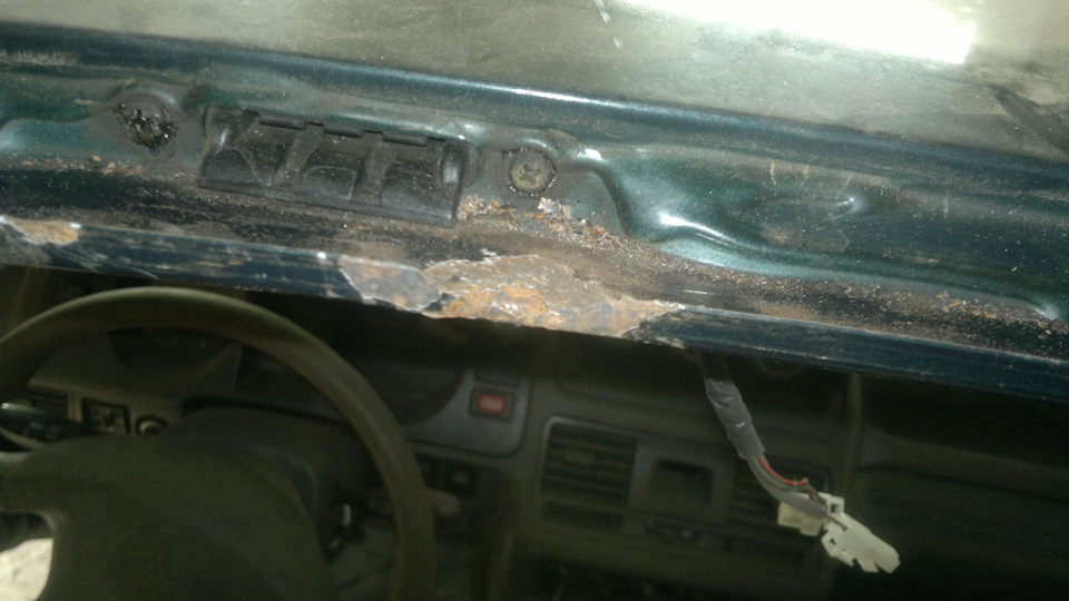 Photo from the logbook Mitsubishi Pajero (2G)