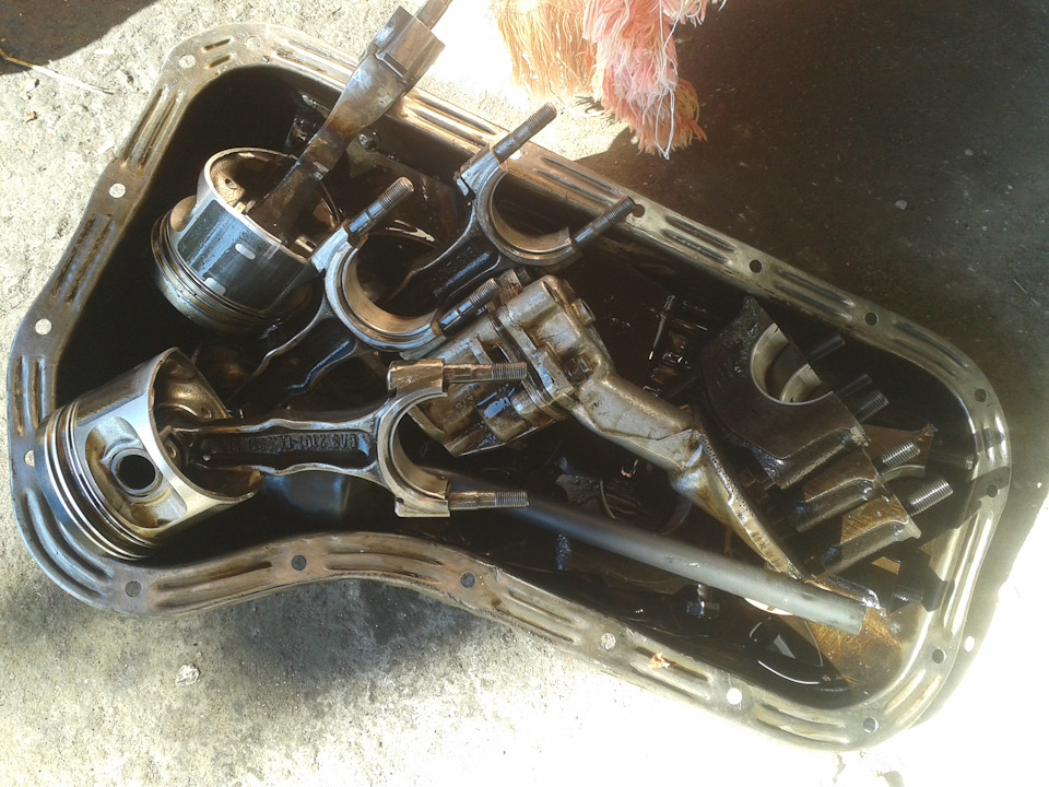 Сварка трещины блока цилиндров