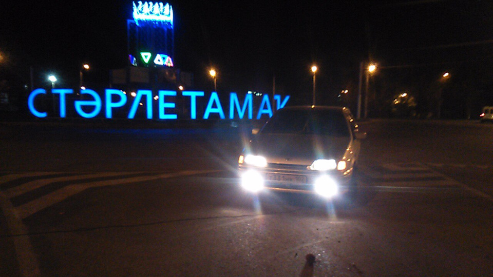 Стробоскопы в фары с функцией ДХО — Lada 2114, 1,6 л, 2011 года ...