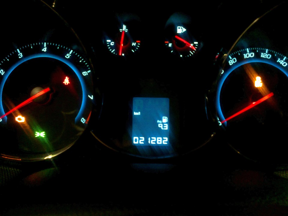 Суточный пробег топлива! — Chevrolet Cruze Hatchback, 1,8 л, 2014 года ...