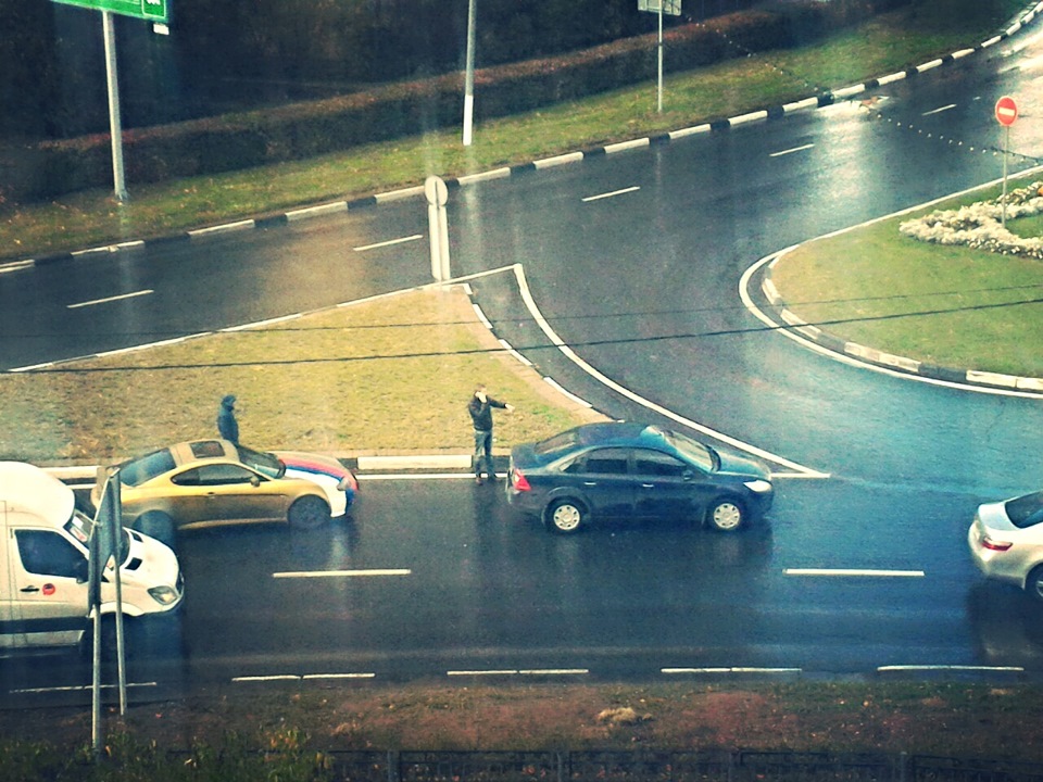 гонщеги, практическое занятие по теме проезд кругового перекрестка ...