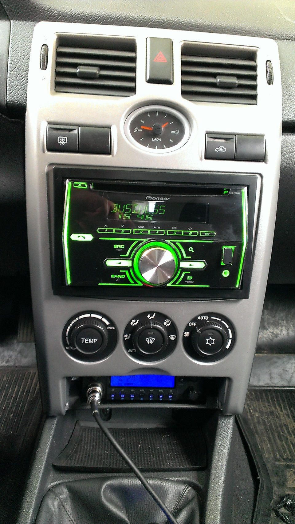 Как снять магнитолу приора люкс 2Din Pioneer FH-X700BT Установка в Приору - Lada Приора универсал, 1,6 л, 2012 г