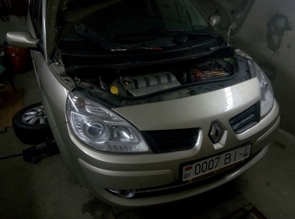 Генератор с#ка ты где… — Renault Grand Scenic II, 2 л, 2006 года ...