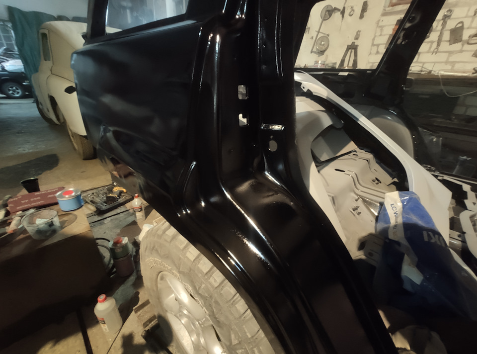 Подготовка к покраске Раптором. Сборка кузовщины. — Jeep Grand Cherokee ...