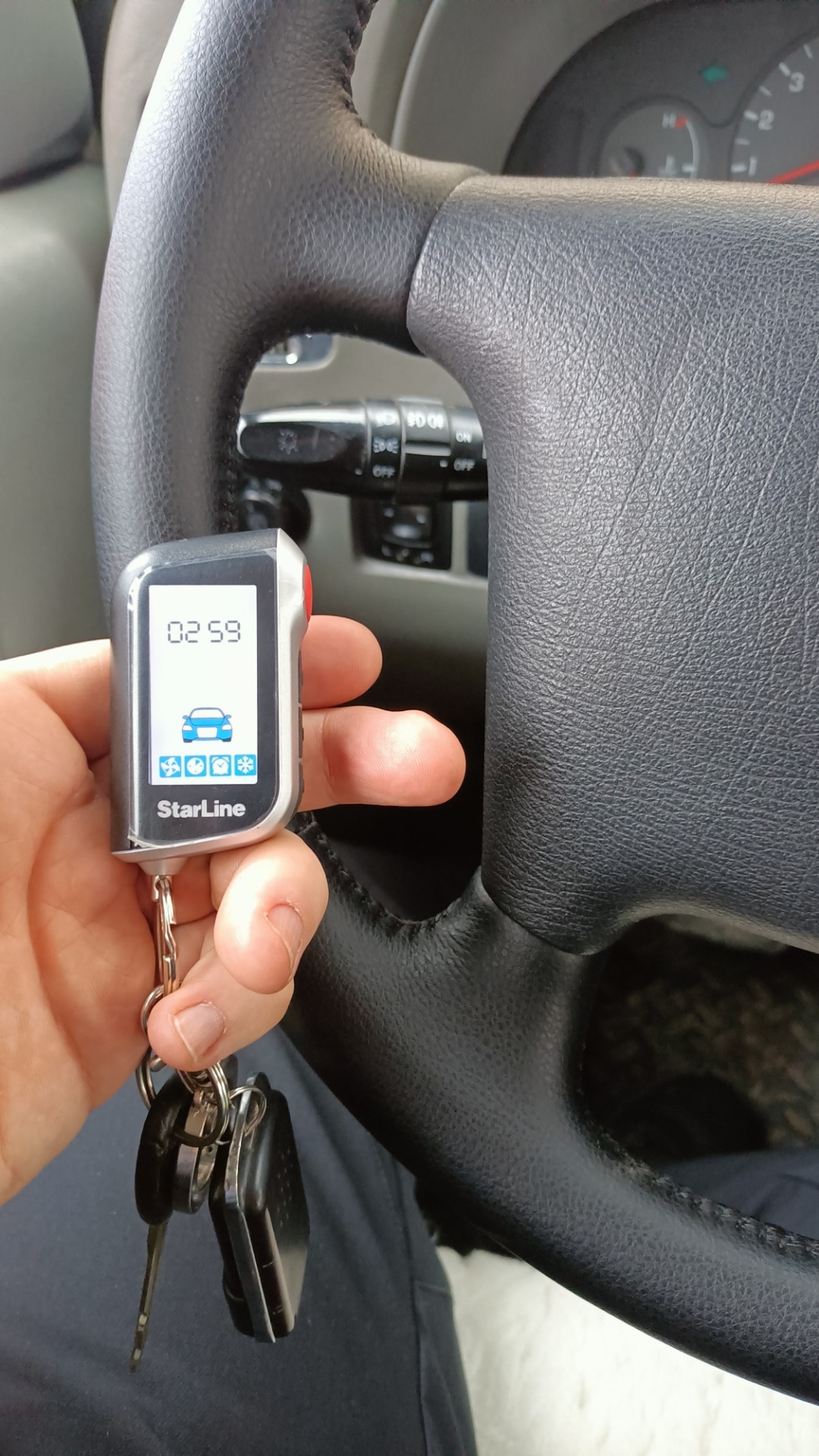 Автозапуск — SsangYong Korando (2G), 2,3 л, 2002 года | аксессуары | DRIVE2