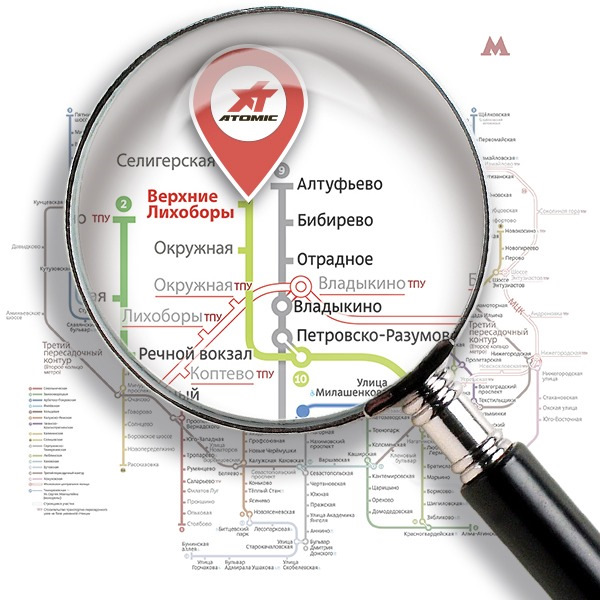 Карта метро москвы верхние лихоборы