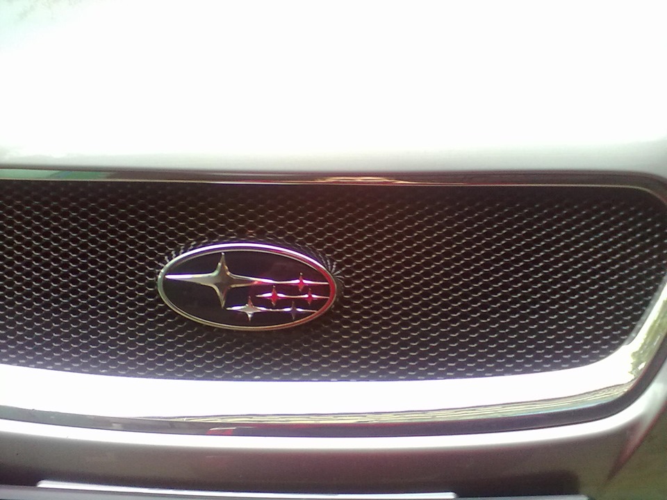 Самодельная решетка — Subaru Legacy (BL/BP), 2 л, 2008 года | кузовной ...