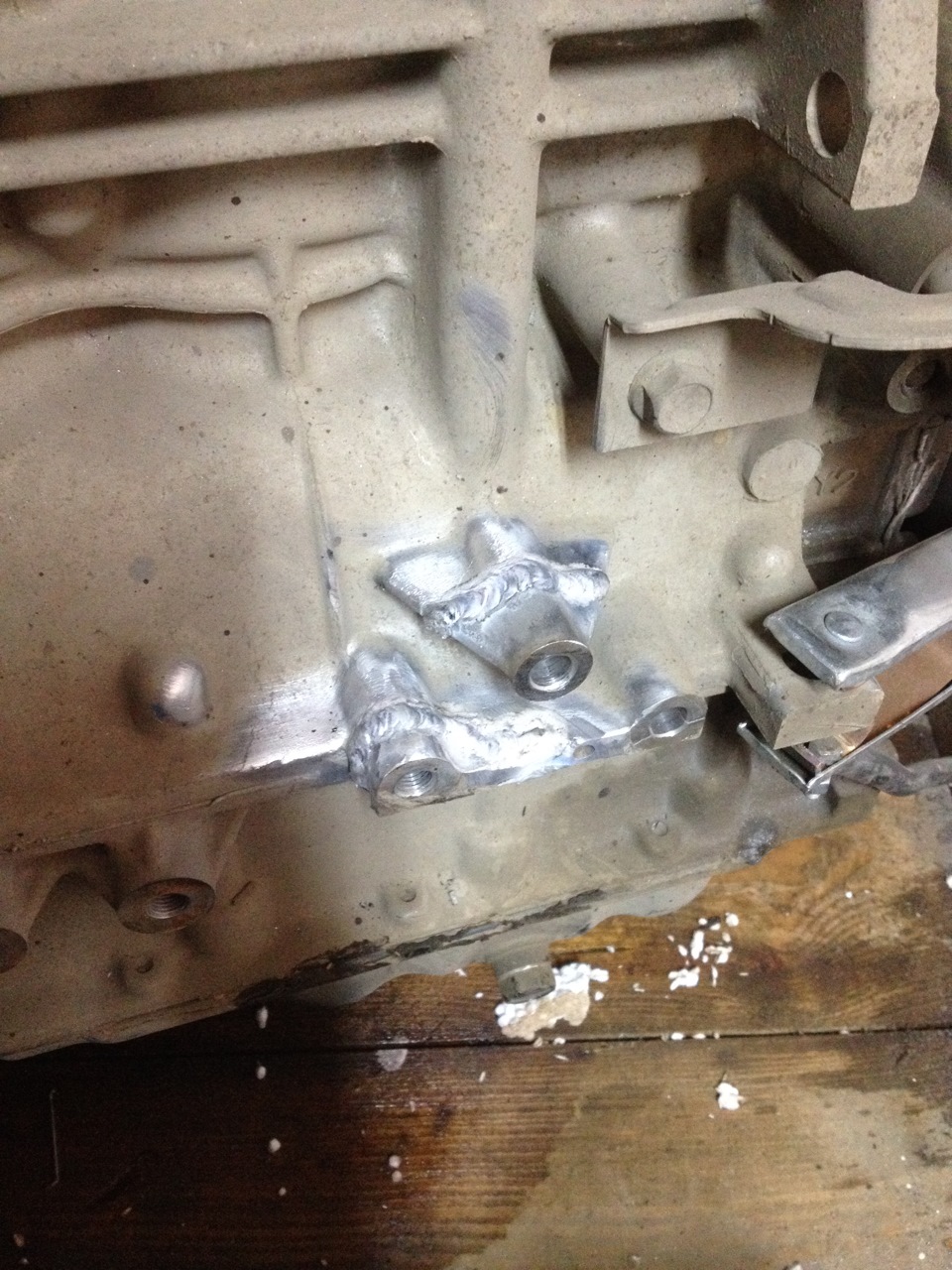 Сварка Интеркулера, Восстановление креплений на ДВС — Toyota Corona ...