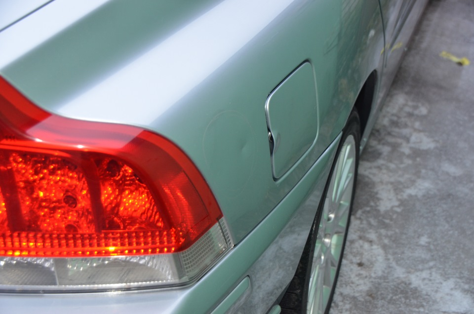 Вытягивание вмятин без покраски (PDR) — Volvo S60 (1G), 2,4 л, 2007 ...